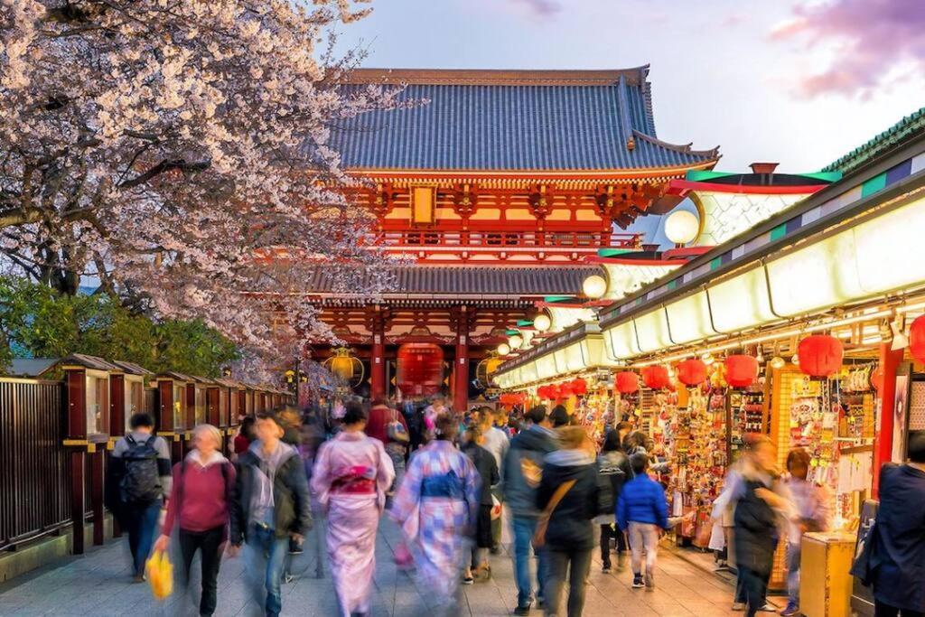 *301 Oshiage Sta 3Mins Walk! Wi-Fi Elevator Tóquio Exterior foto