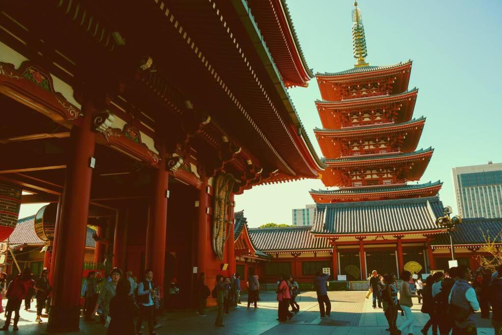 *301 Oshiage Sta 3Mins Walk! Wi-Fi Elevator Tóquio Exterior foto