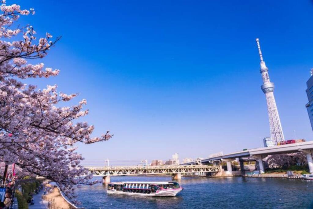 *301 Oshiage Sta 3Mins Walk! Wi-Fi Elevator Tóquio Exterior foto